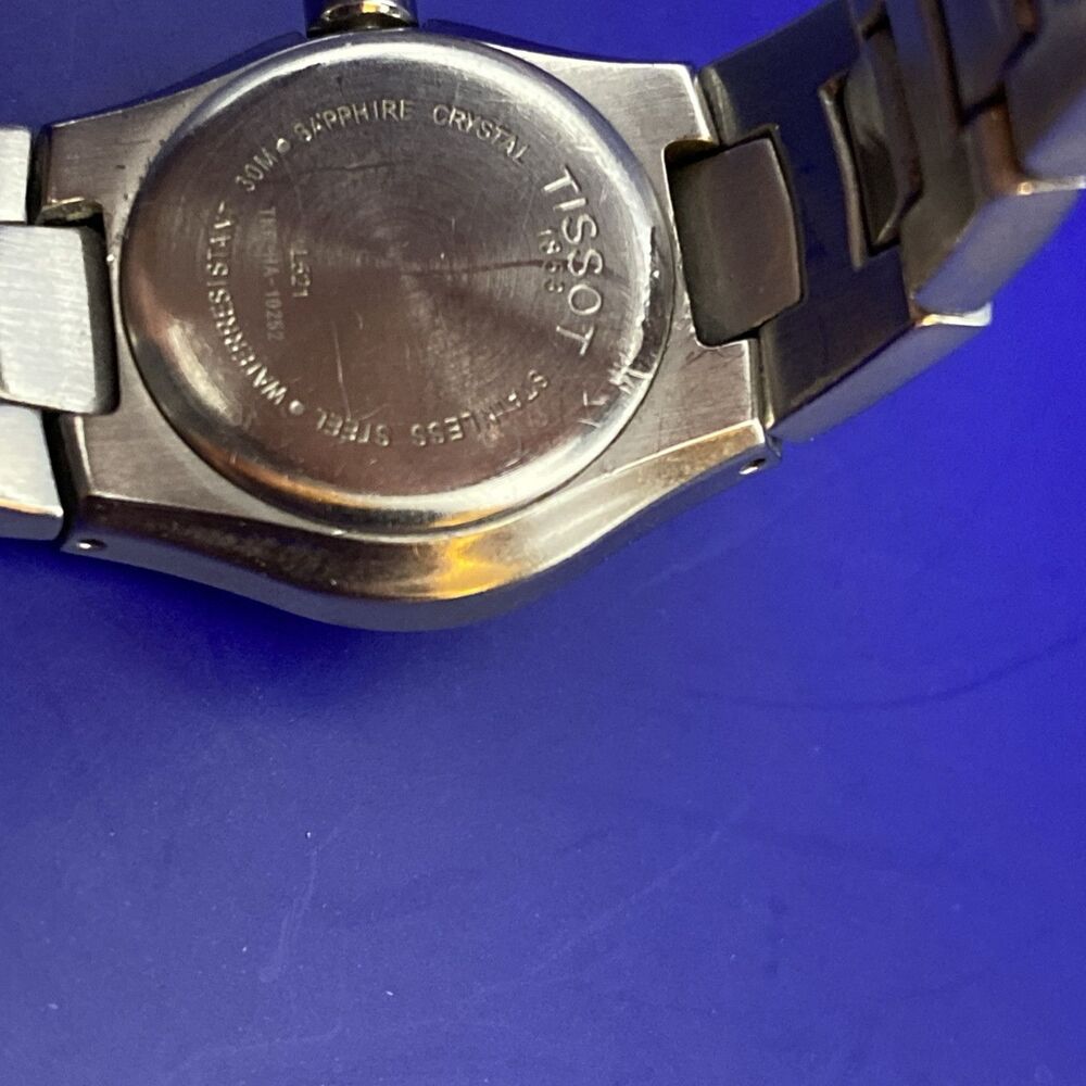 TISSOT 1853 L521 Mother Of Pearl Diamond Swiss Made Women's Stainless Watch - Picture 4 of 10